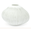 Palecek Corfu Vase, White, Medium