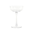 Zodax Martini Coupe glassware with a elegant, clear bowl and stem for serving cocktails in a stylish setting.
